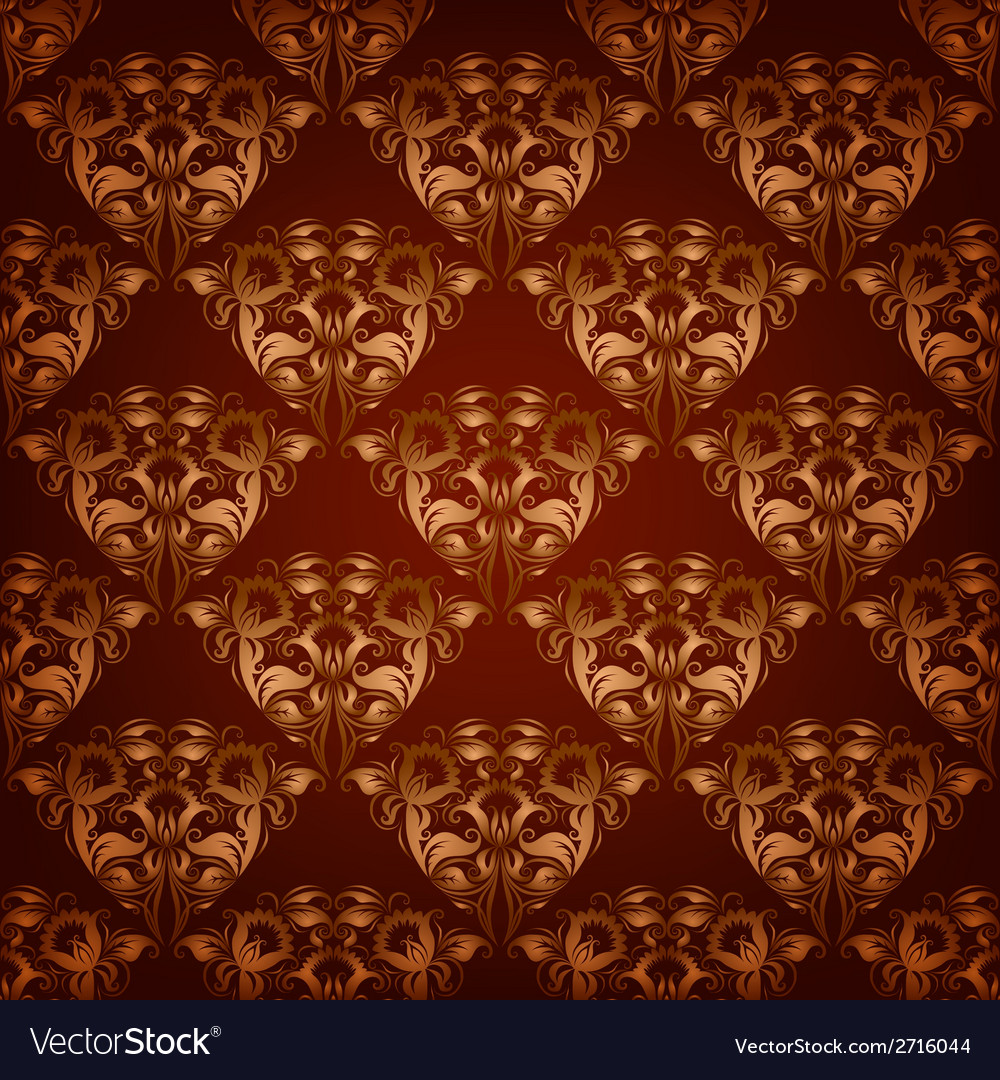Seamless with damask elements
