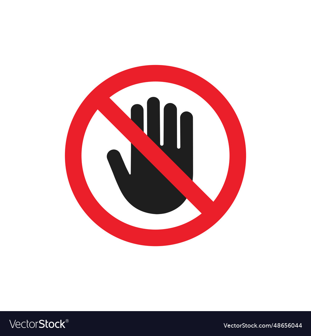 Stop time icon Royalty Free Vector Image - VectorStock