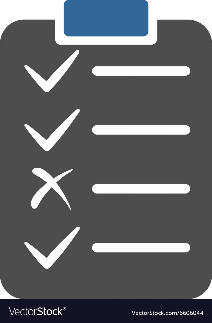 Task list icon from commerce set