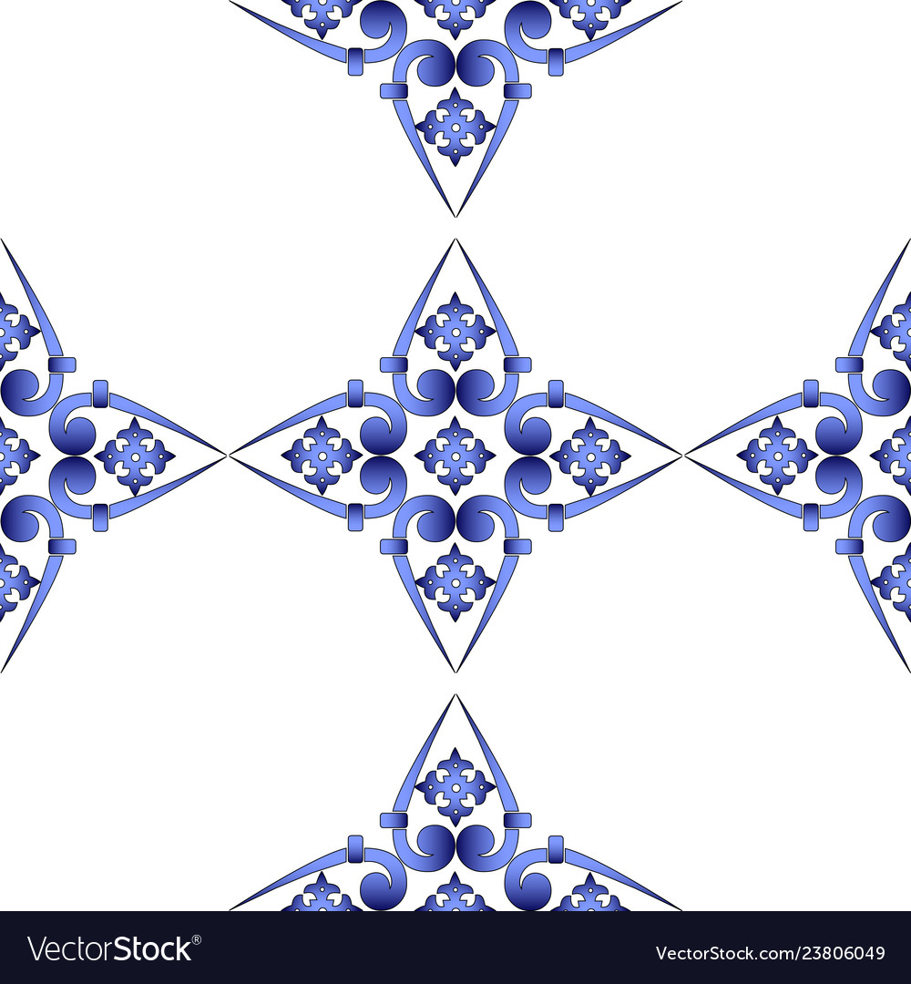 Abstract seamless patchwork pattern vector image Abstract seamless patchwork pattern