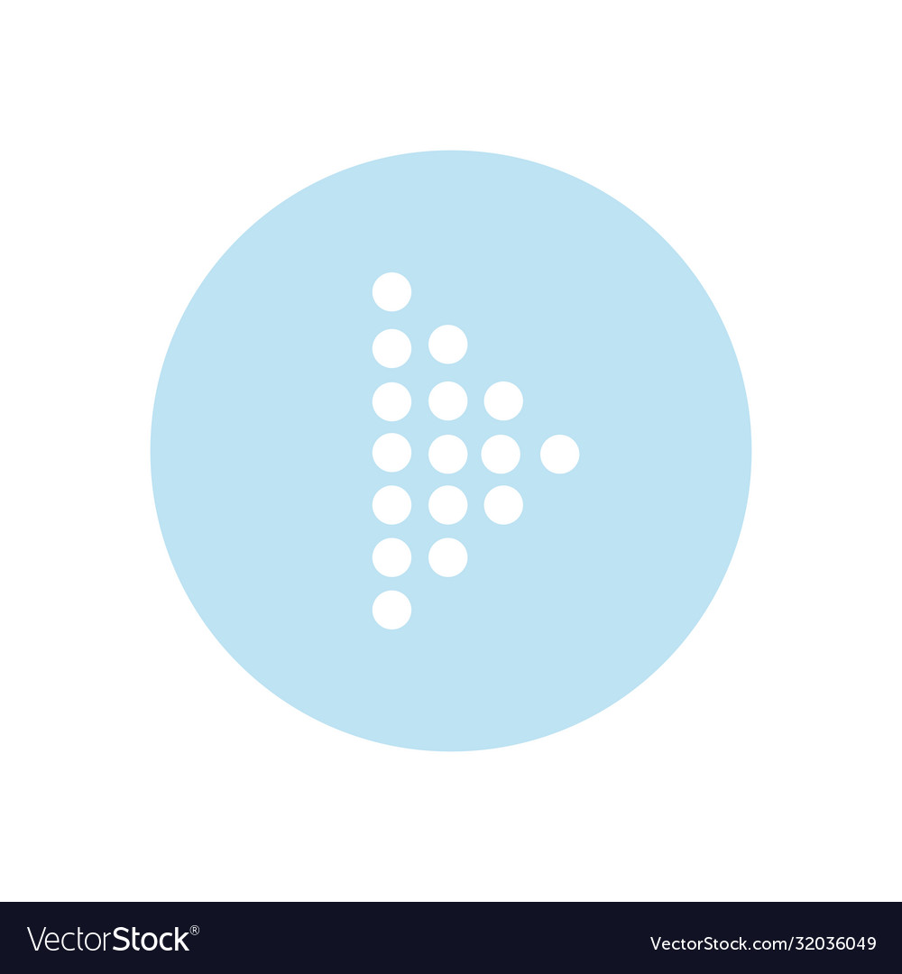 Next pointed arrow or right direction block style