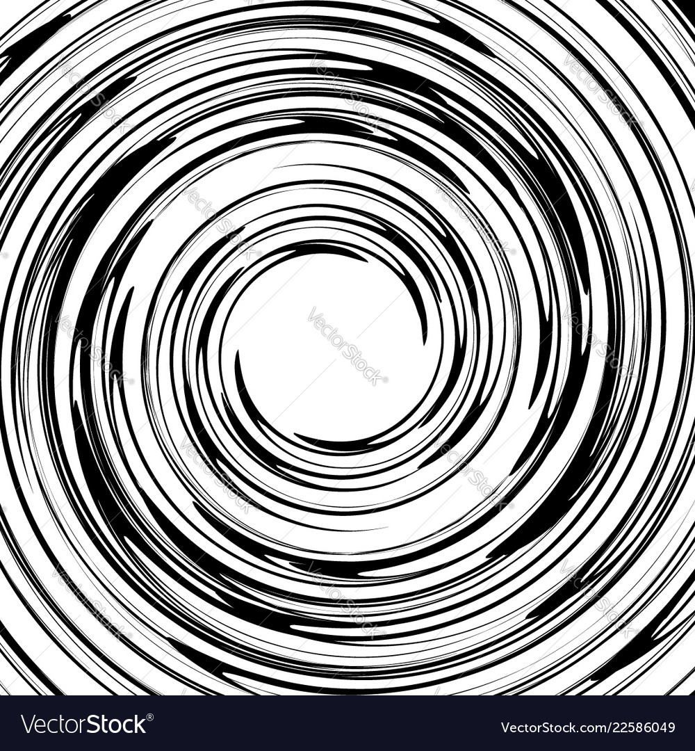 Rotating spiral element abstract swirl vortex vector image Rotating spiral element abstract swirl vortex