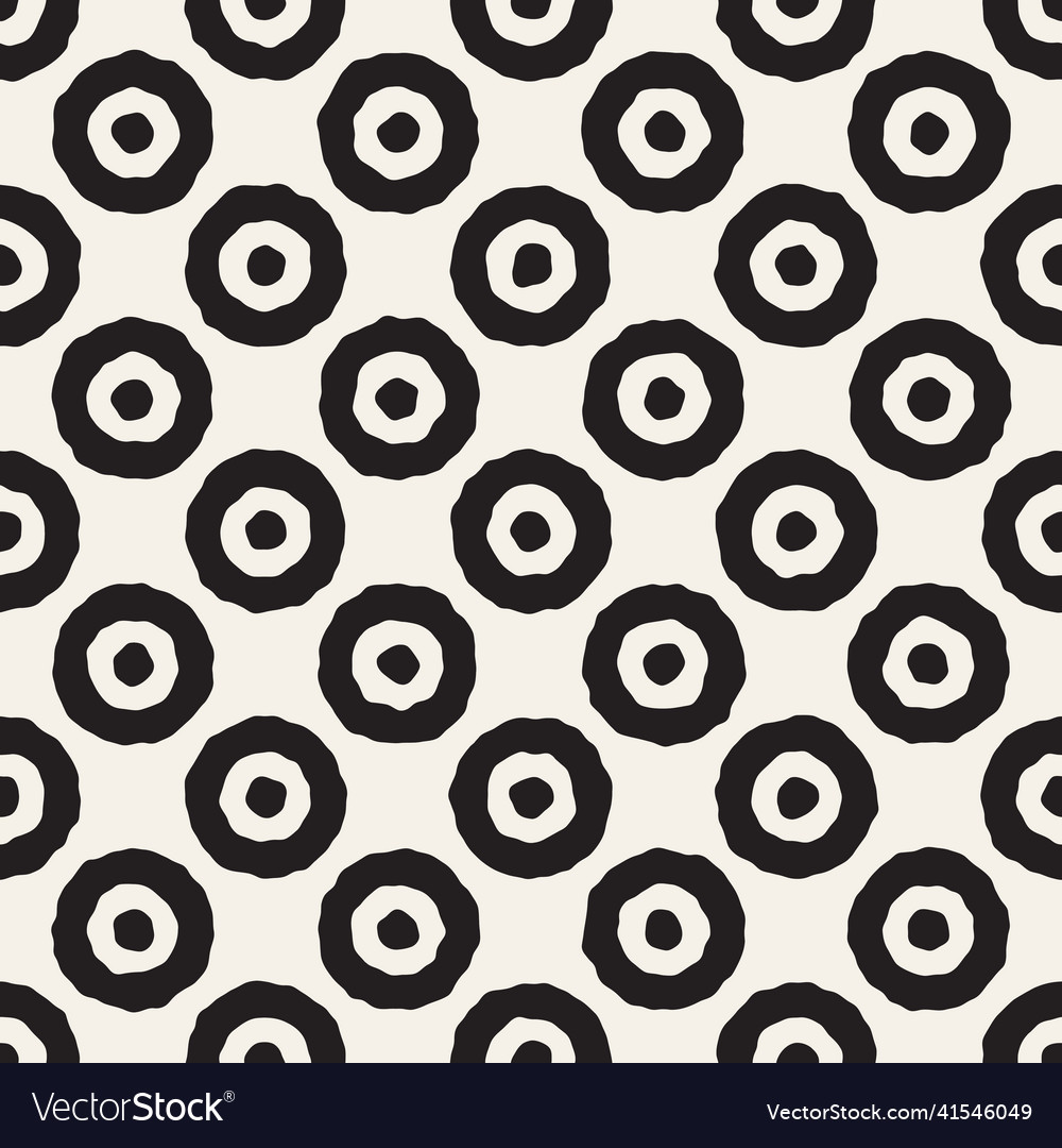 Seamless pattern repeating geometric elements