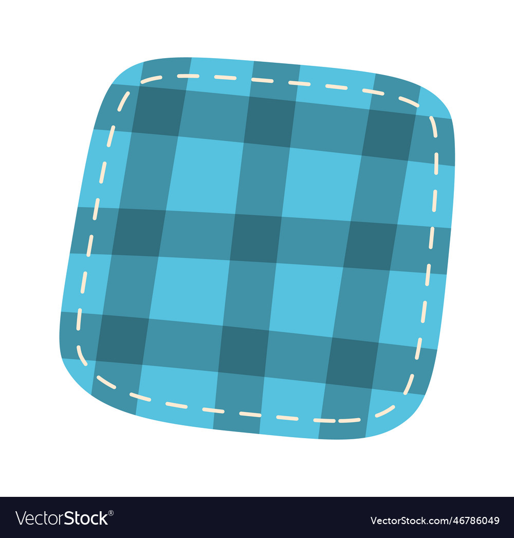 Stitched Patch Square