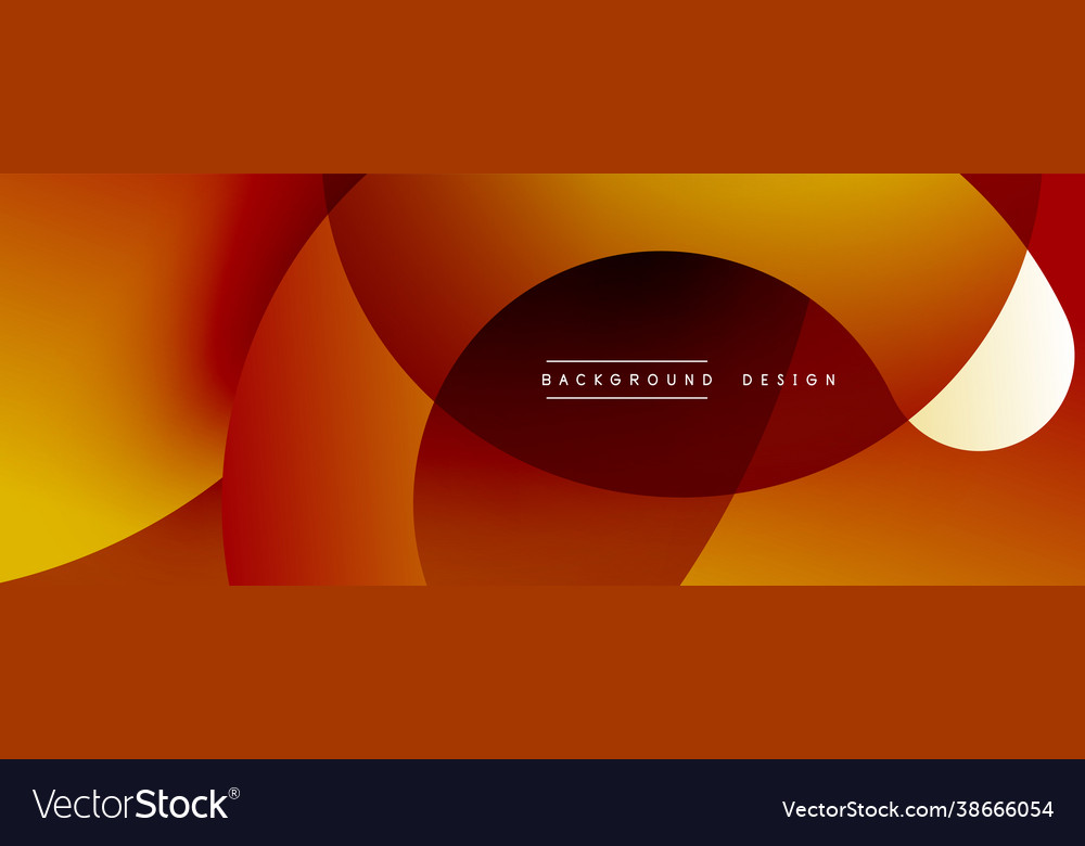 Abstract overlapping lines and circles geometric