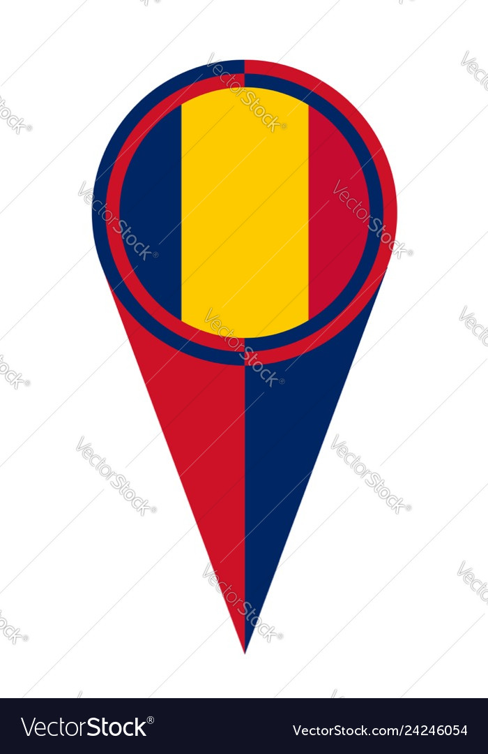 Chad map pointer location flag