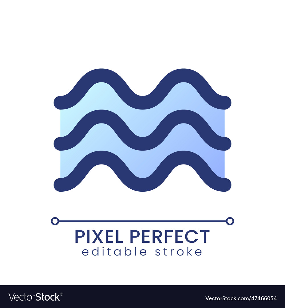 Float animation pixel perfect gradient fill ui vector image Float animation pixel perfect gradient fill ui