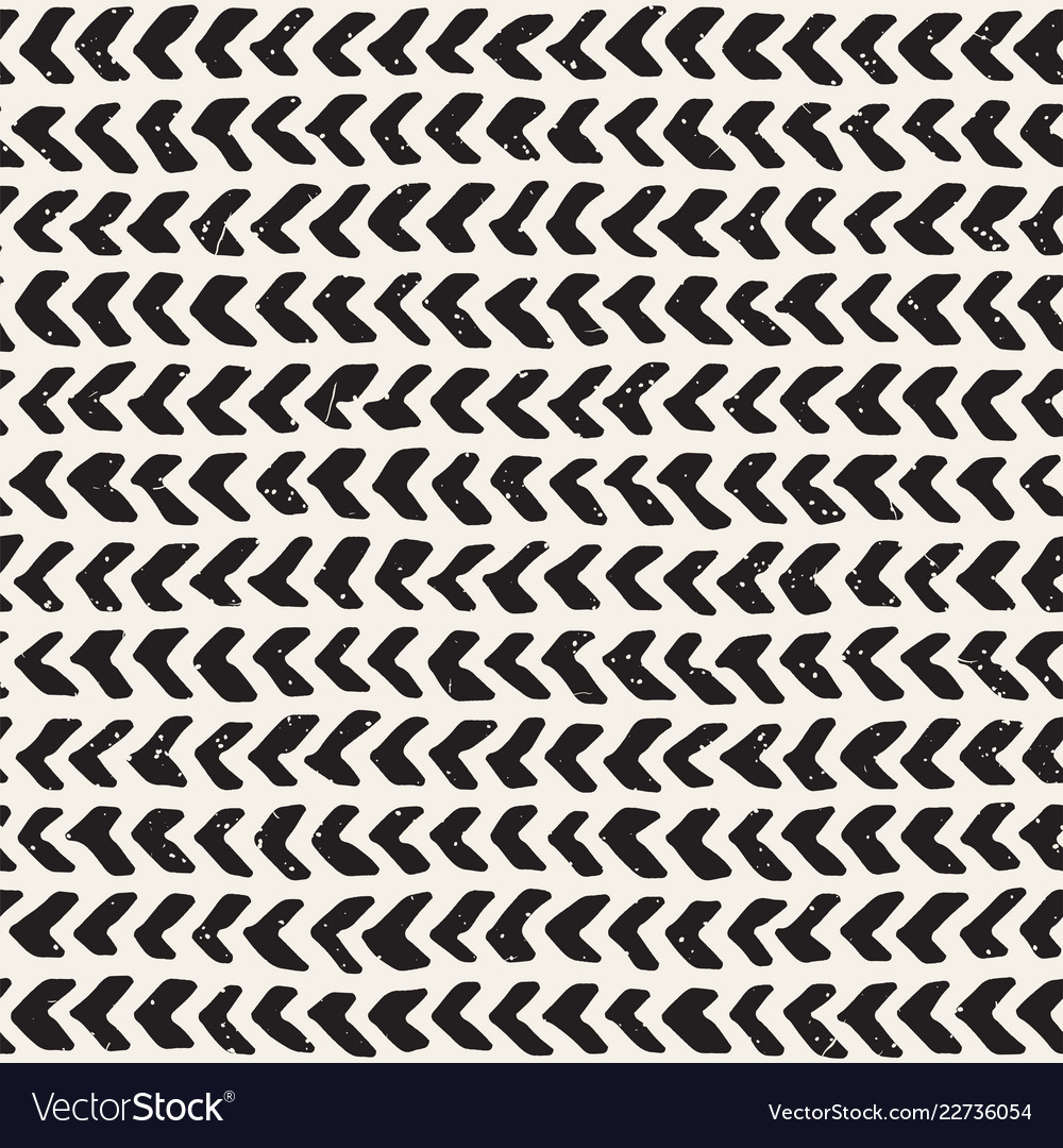 Hand drawn style seamless pattern abstract vector image Hand drawn style seamless pattern abstract