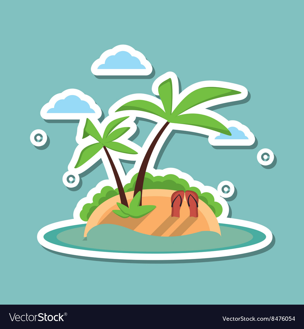 Icon of vacations design