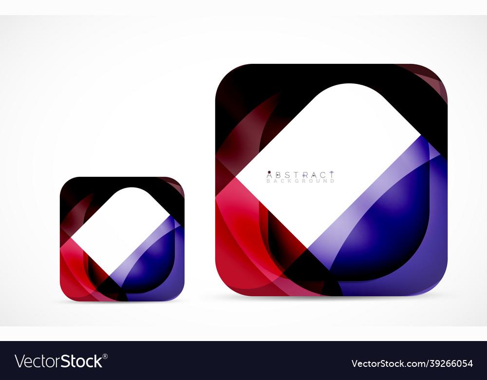 Minimal background abstract square shape