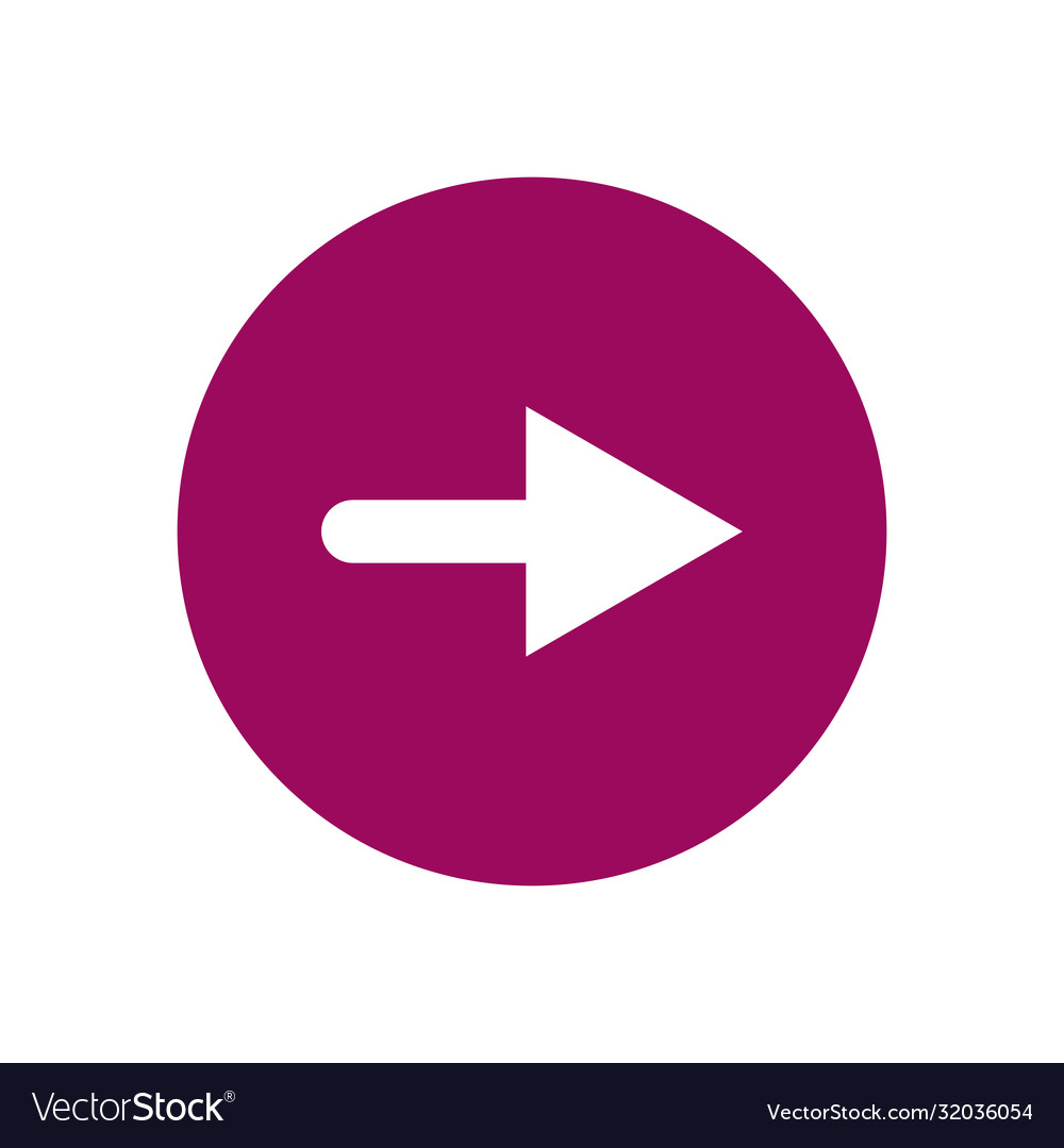 Next arrow or right direction block style icon