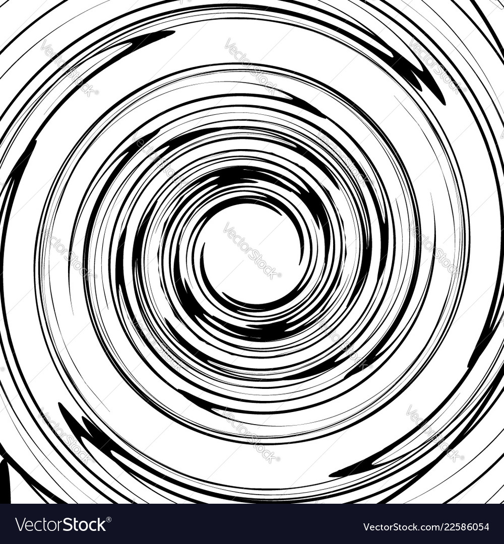 Rotating spiral element abstract swirl vortex