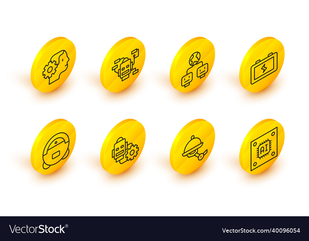 Zeilenprozessor mit Mikroschaltungen cpu waiter einstellen vector image Zeilenprozessor mit Mikroschaltungen cpu waiter einstellen