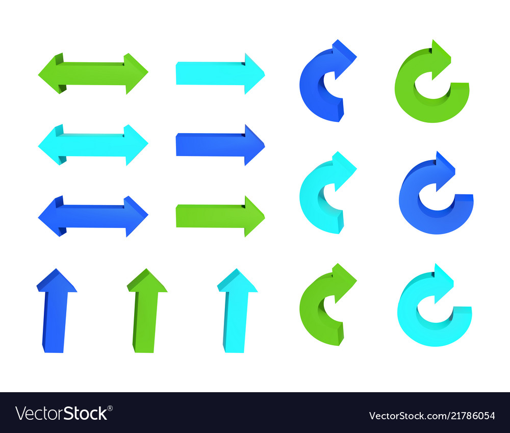 Set of arrows