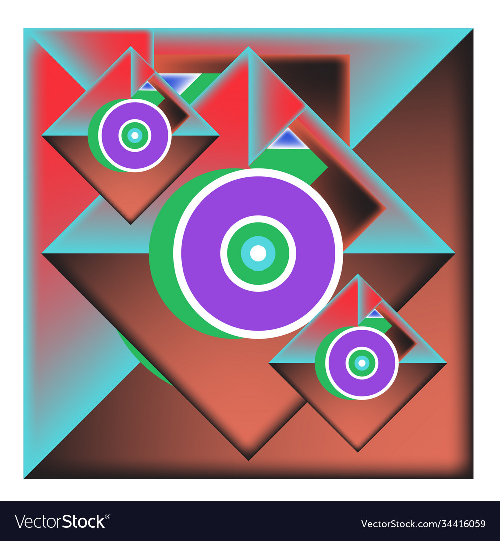Abstract modern triangles background pattern