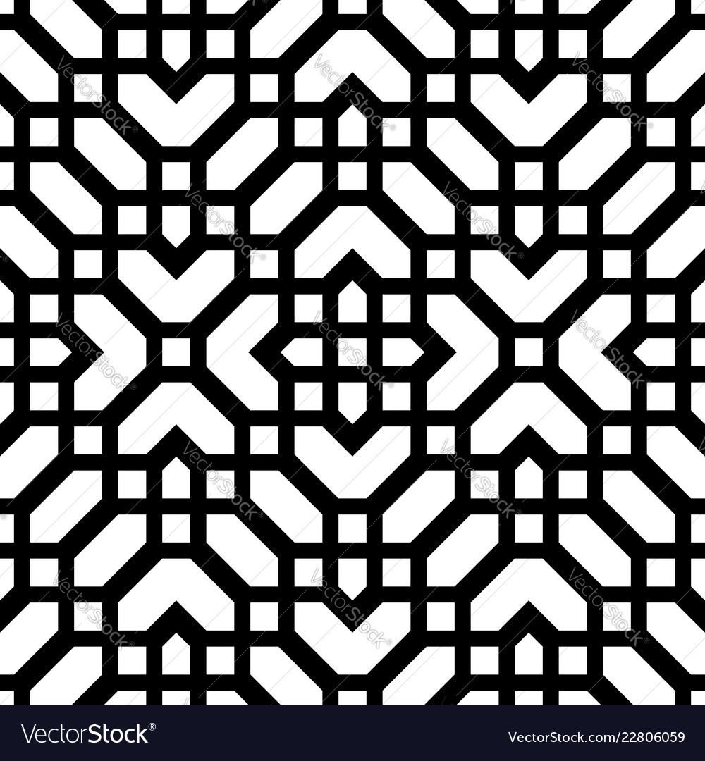 Design seamless monochrome grating pattern