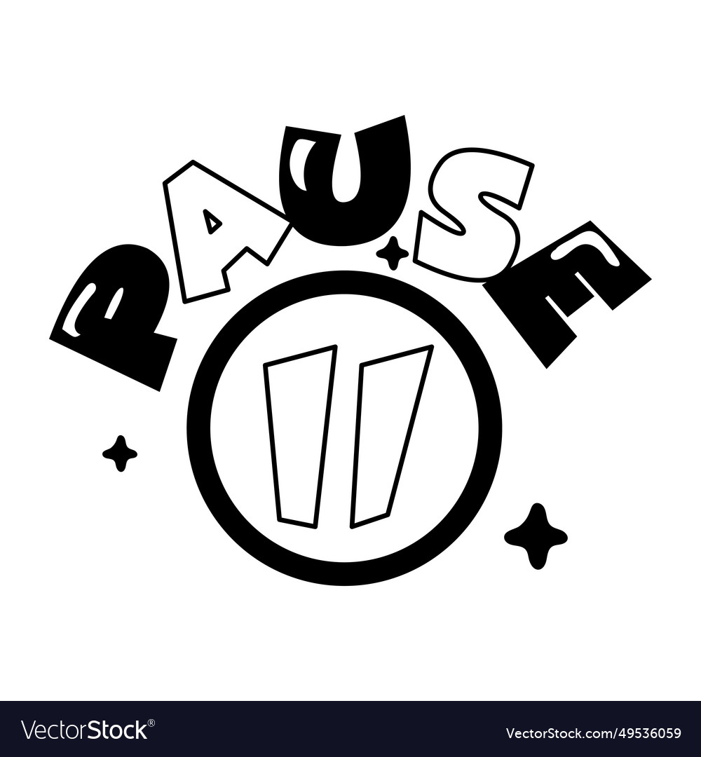Pause button