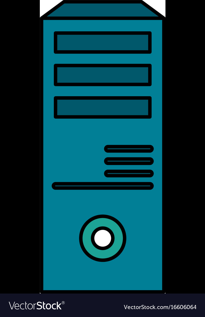 Cpu tower icon image