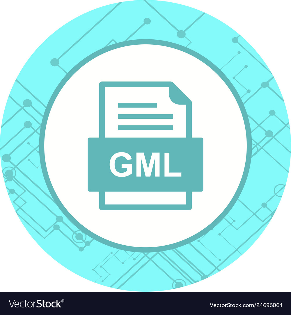 Gml file document icon