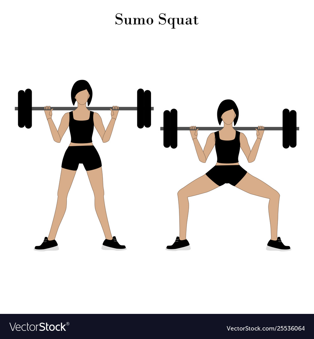 Barbell Sumo Squat by John M. - Exercise How-to - Skimble