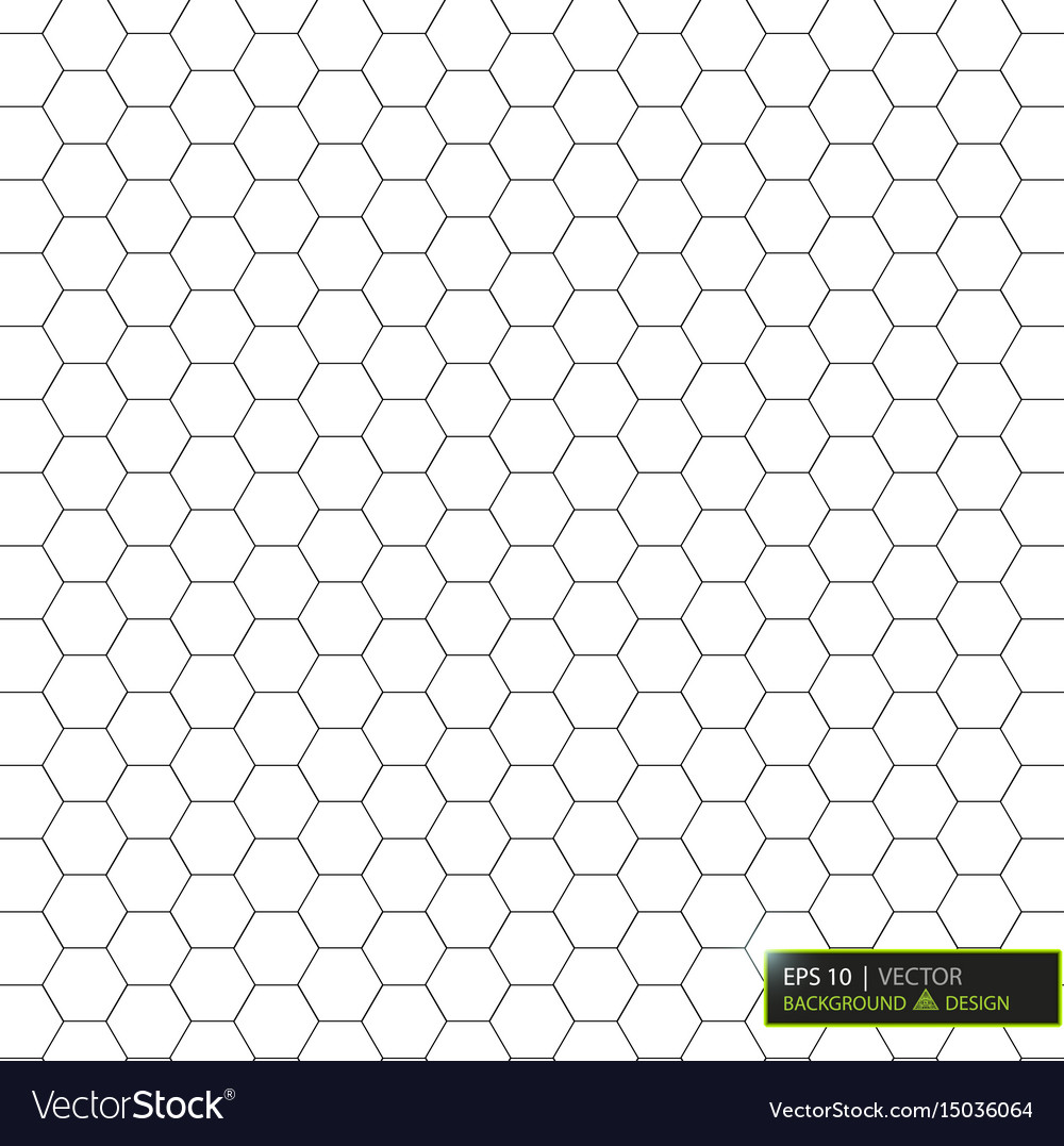 Virtual futuristic user interface of hexes