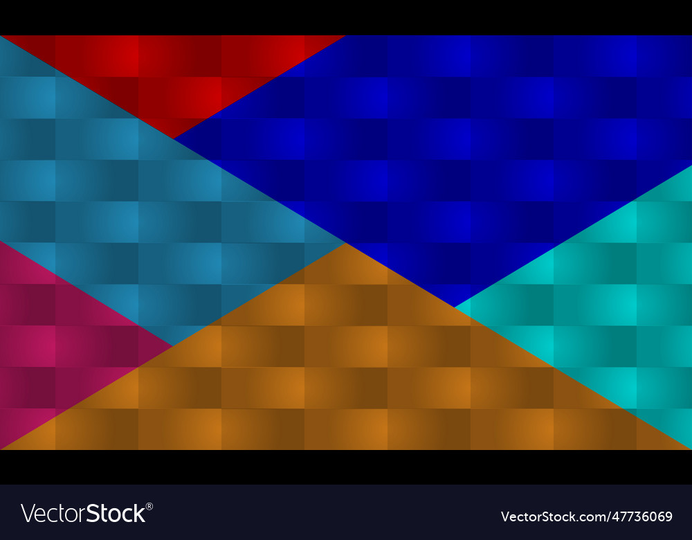 Abstract square multicolored background vector image Abstract square multicolored background