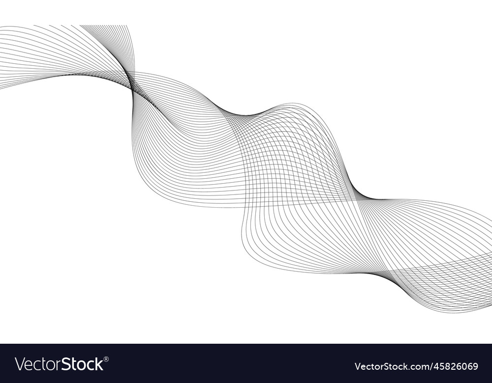 Abstract wave element for design digital vector image Abstract wave element for design digital