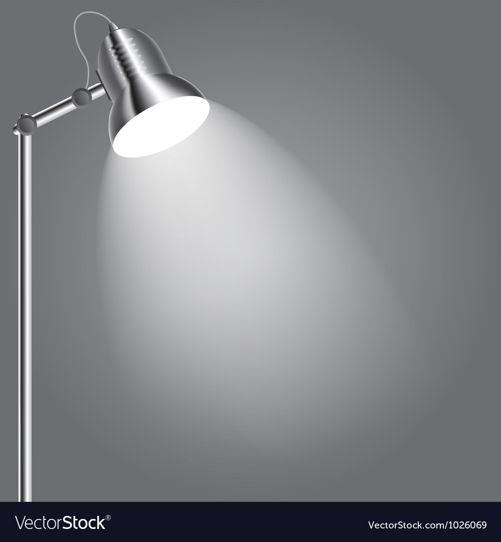 Background with lighting lamp empty space for your