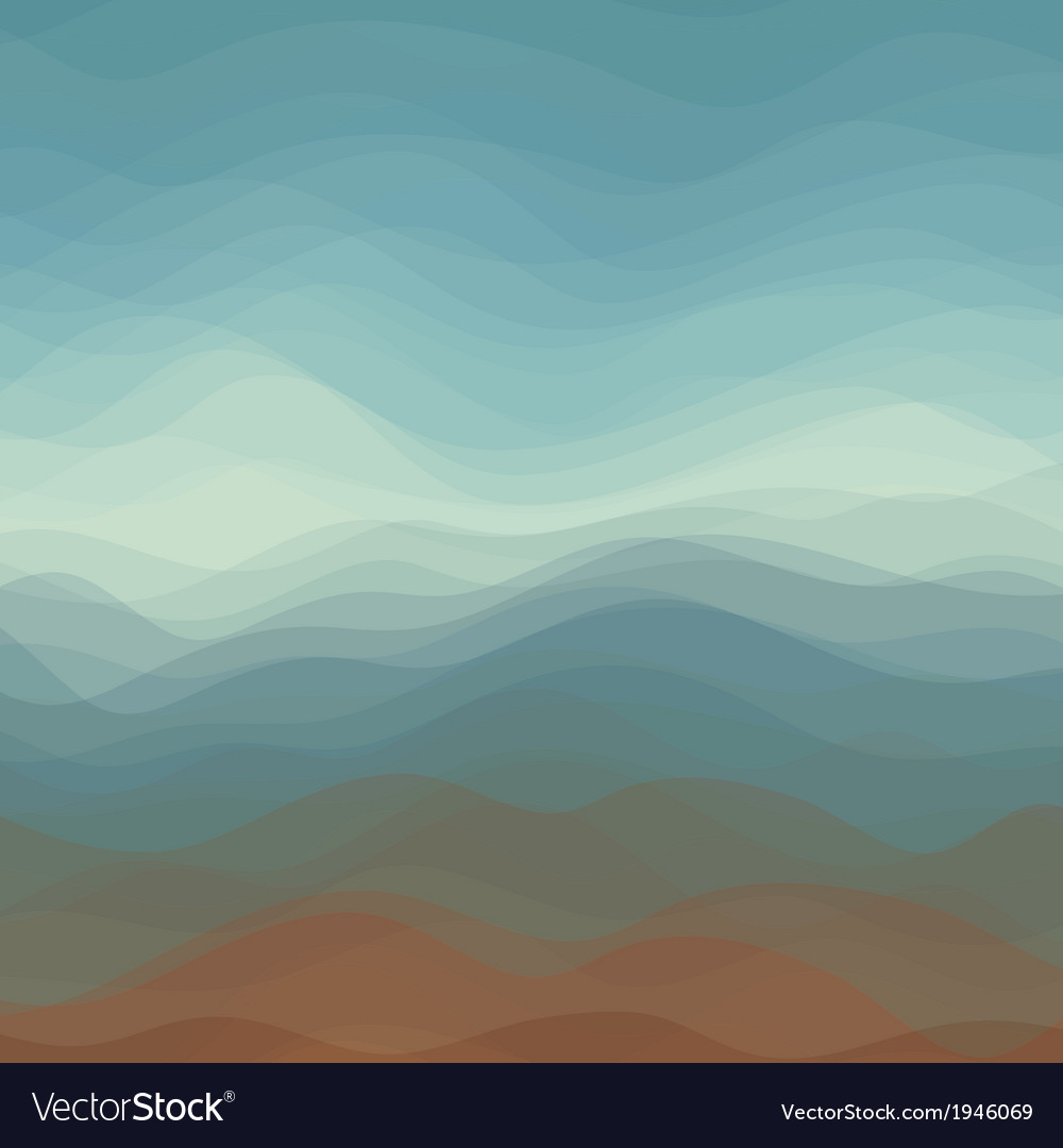 Dark Wavy Color Gradient Background