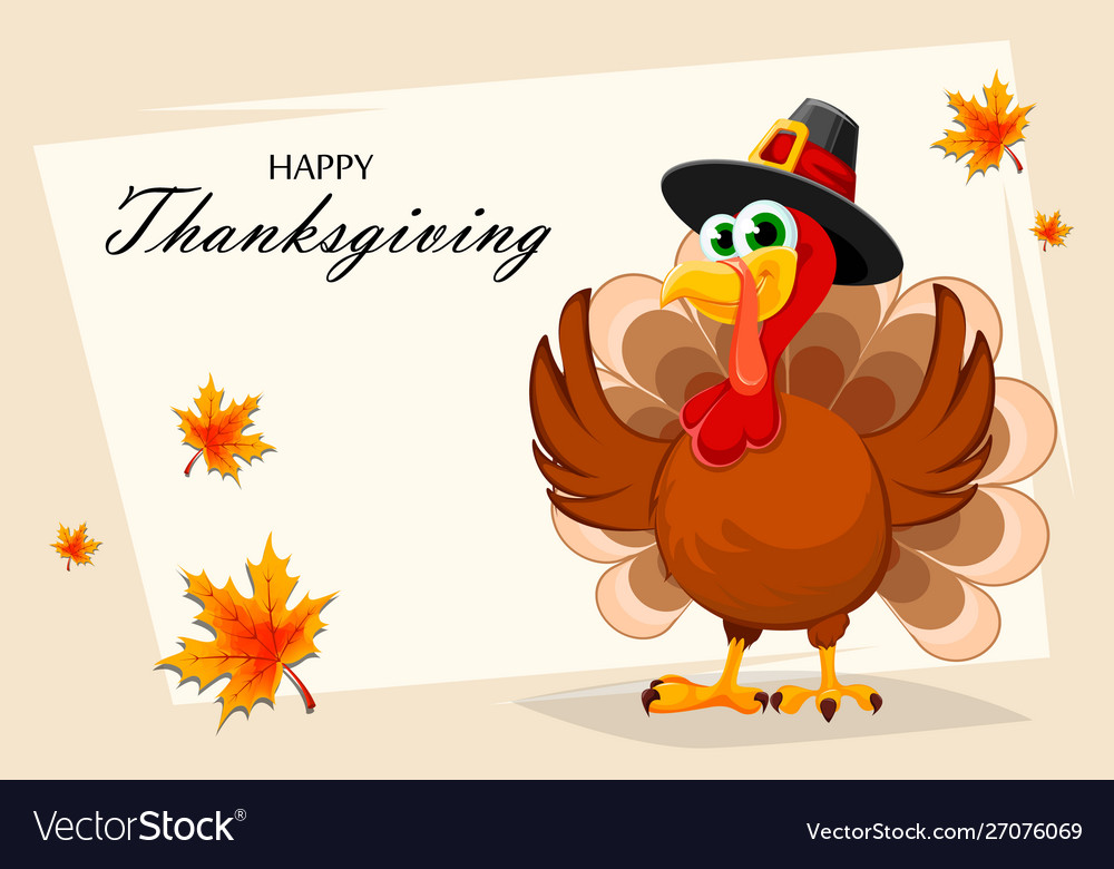 Happy thanksgiving turkey