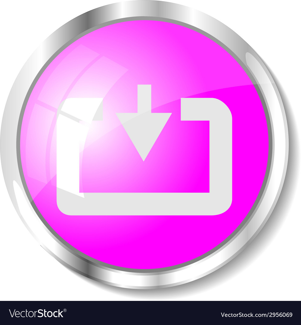 Pink web button
