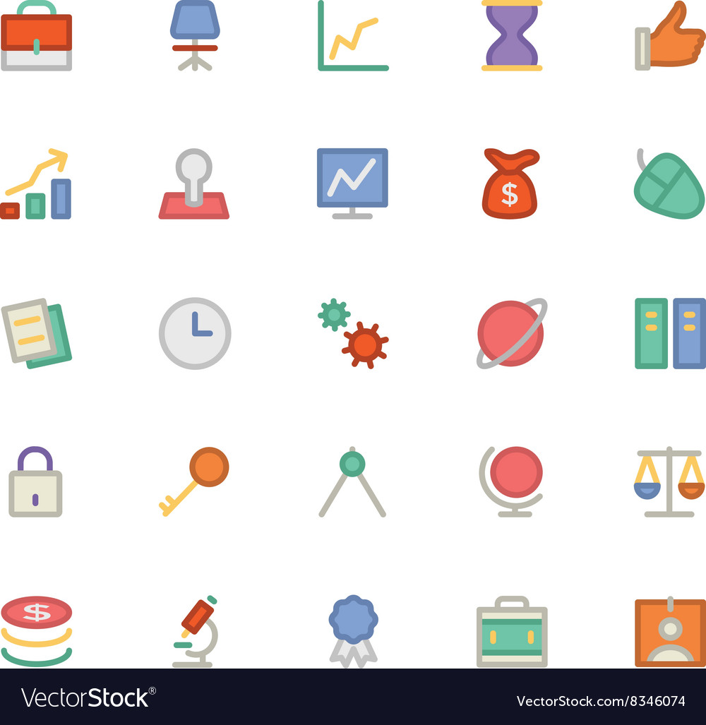 Finance colored icons 1