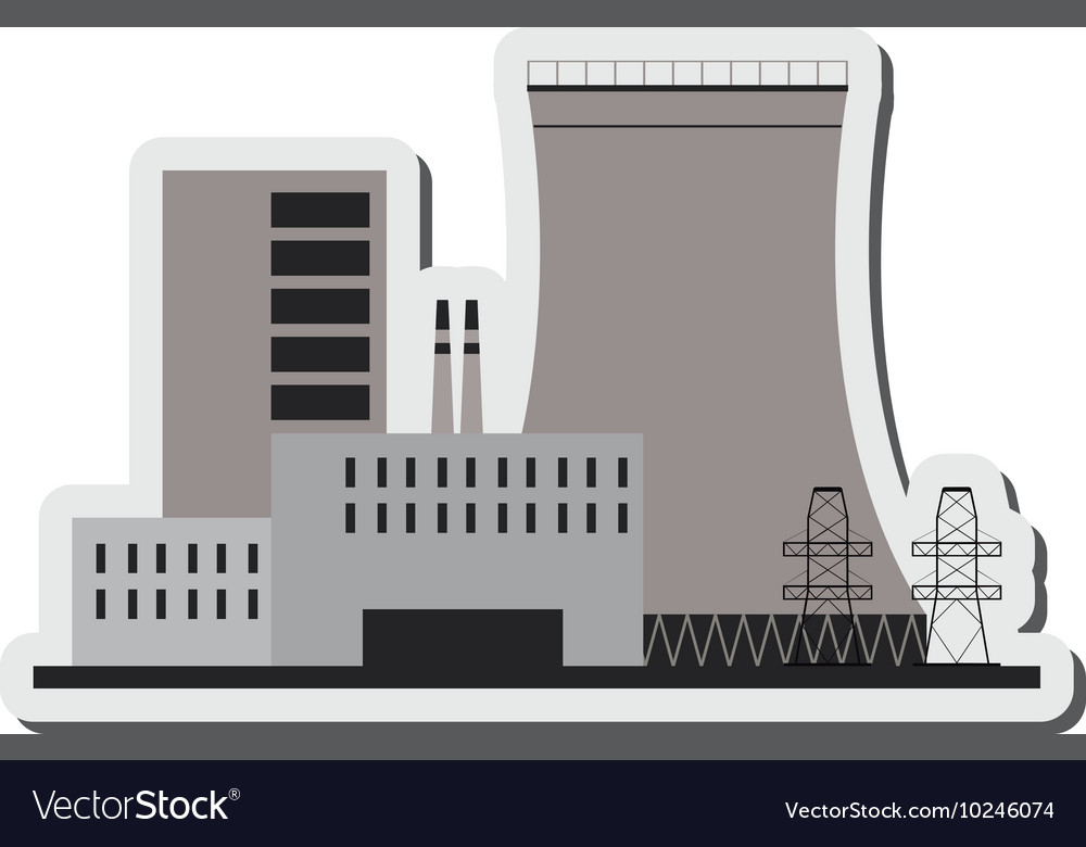 Nuclear plant icon