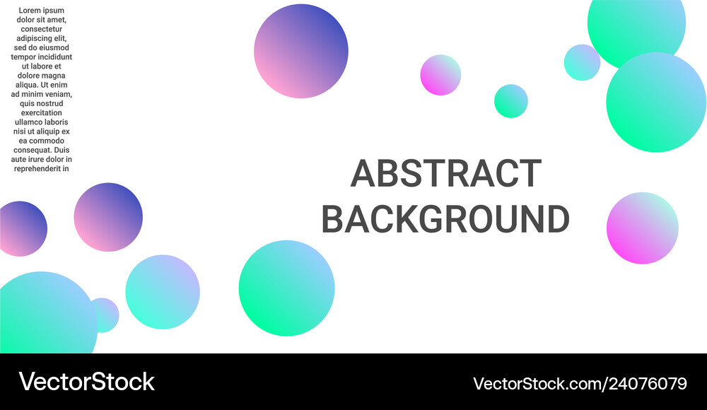 Colored balls Royalty Free Vector Image - VectorStock