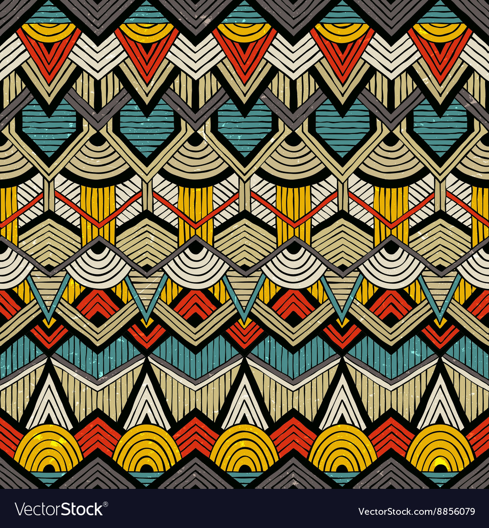 Tribal pattern Royalty Free Vector Image - VectorStock