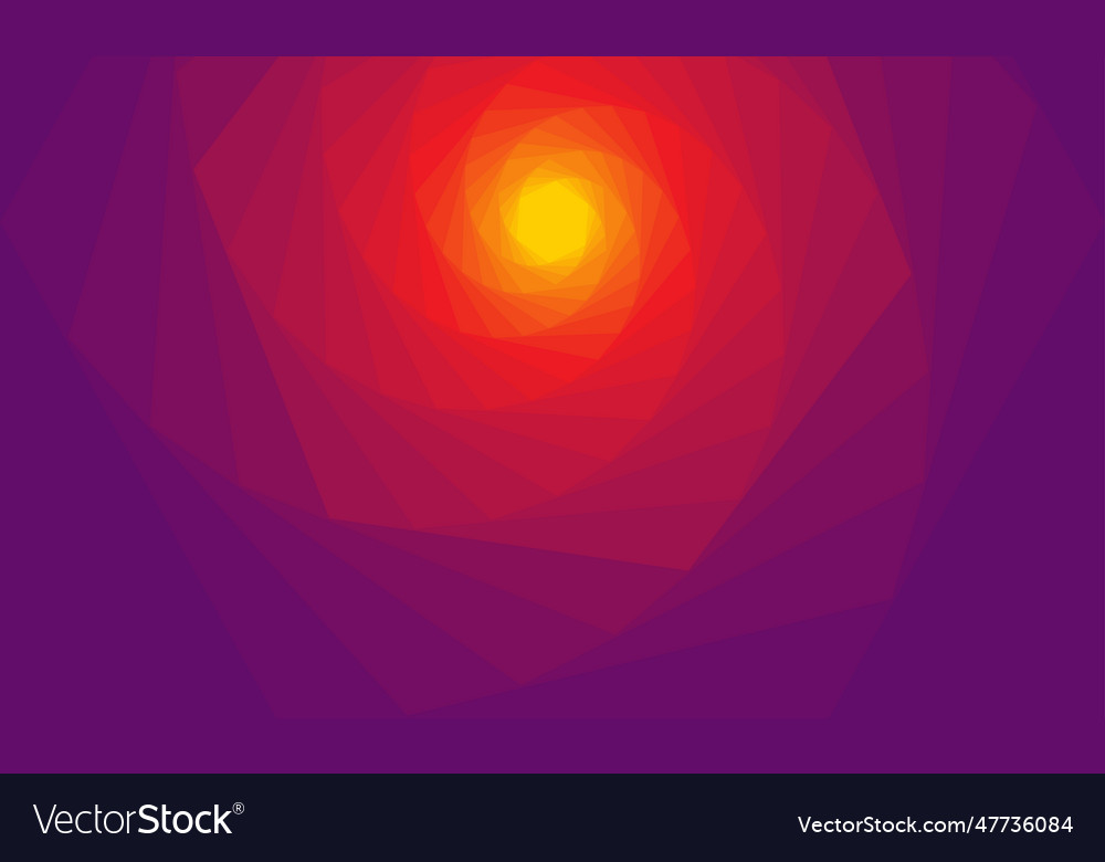 Abstract multi hexagon color background vector image Abstract multi hexagon color background