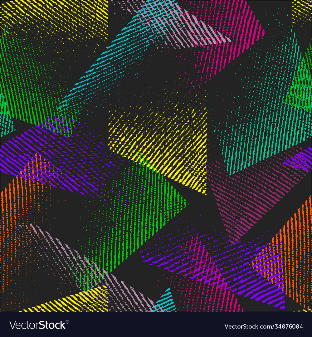 Abstract seamless chaotic pattern with urban