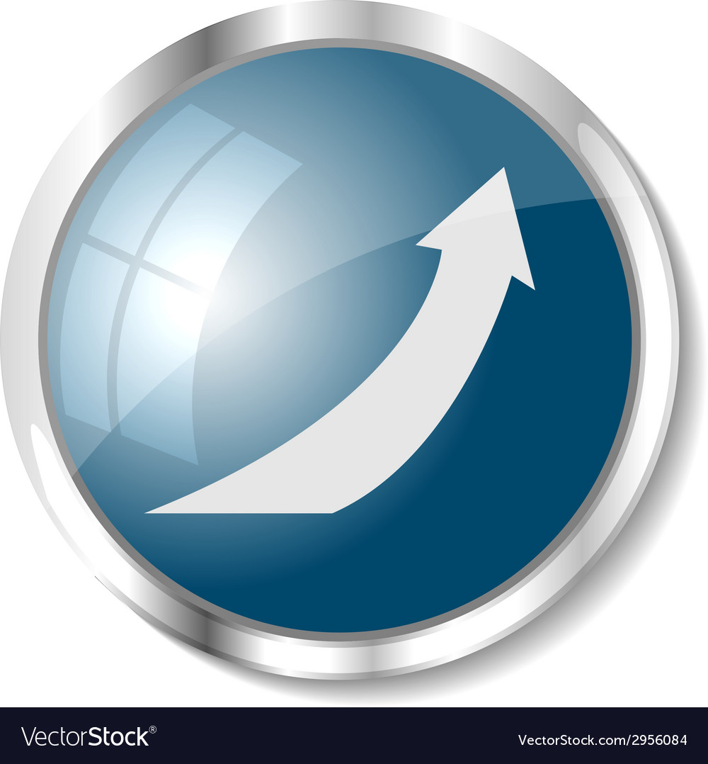 Blue web button