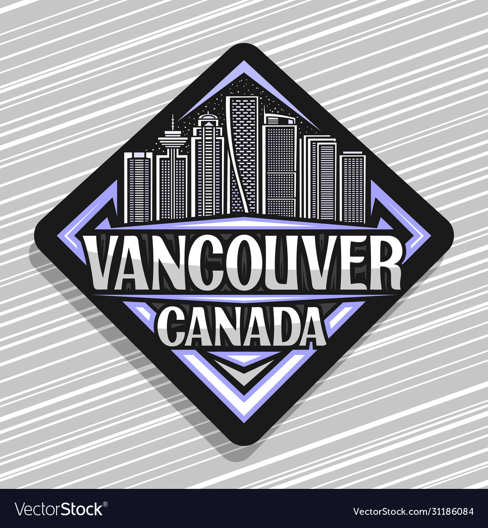 Logo for vancouver Royalty Free Vector Image - VectorStock