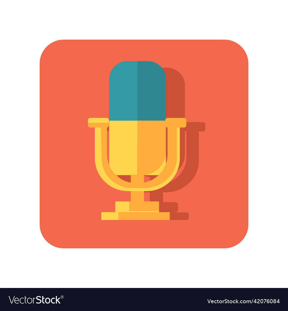 Microphone Button Icon