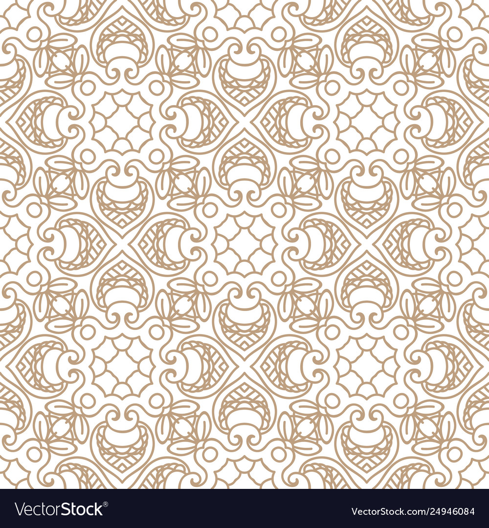 Seamless retro geometric pattern