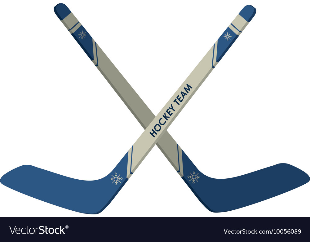 Hockey sticks icon