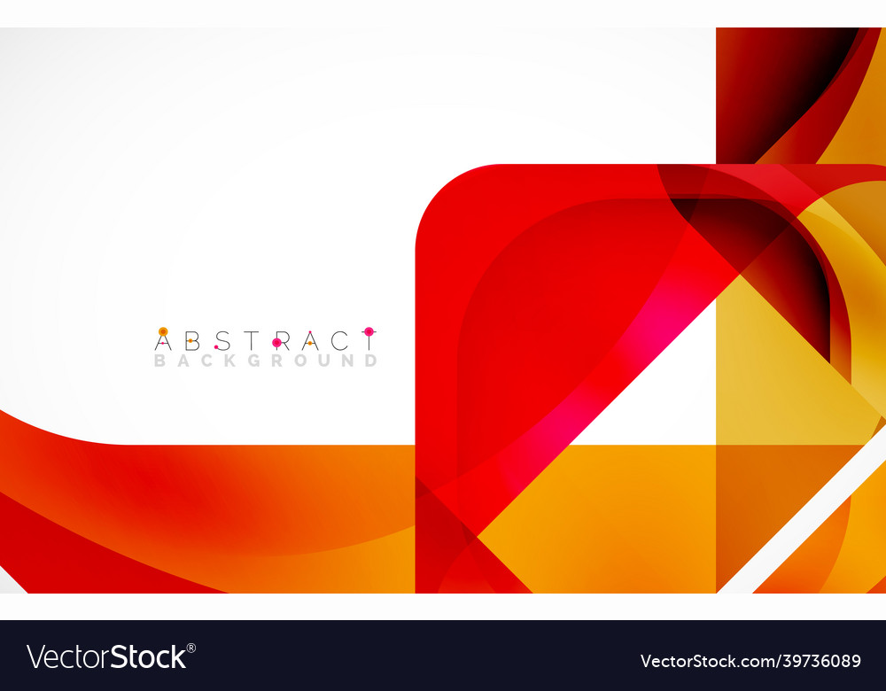 Minimal background abstract square shape vector image Minimal background abstract square shape