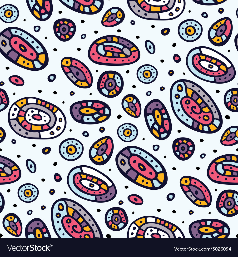 Abstract Colorful Seamless Pattern