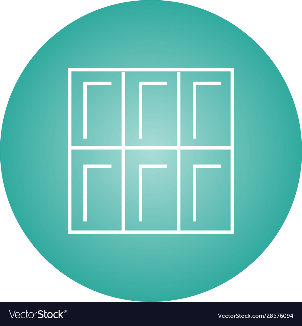 Schöne Schokolade Keks Linie Icon