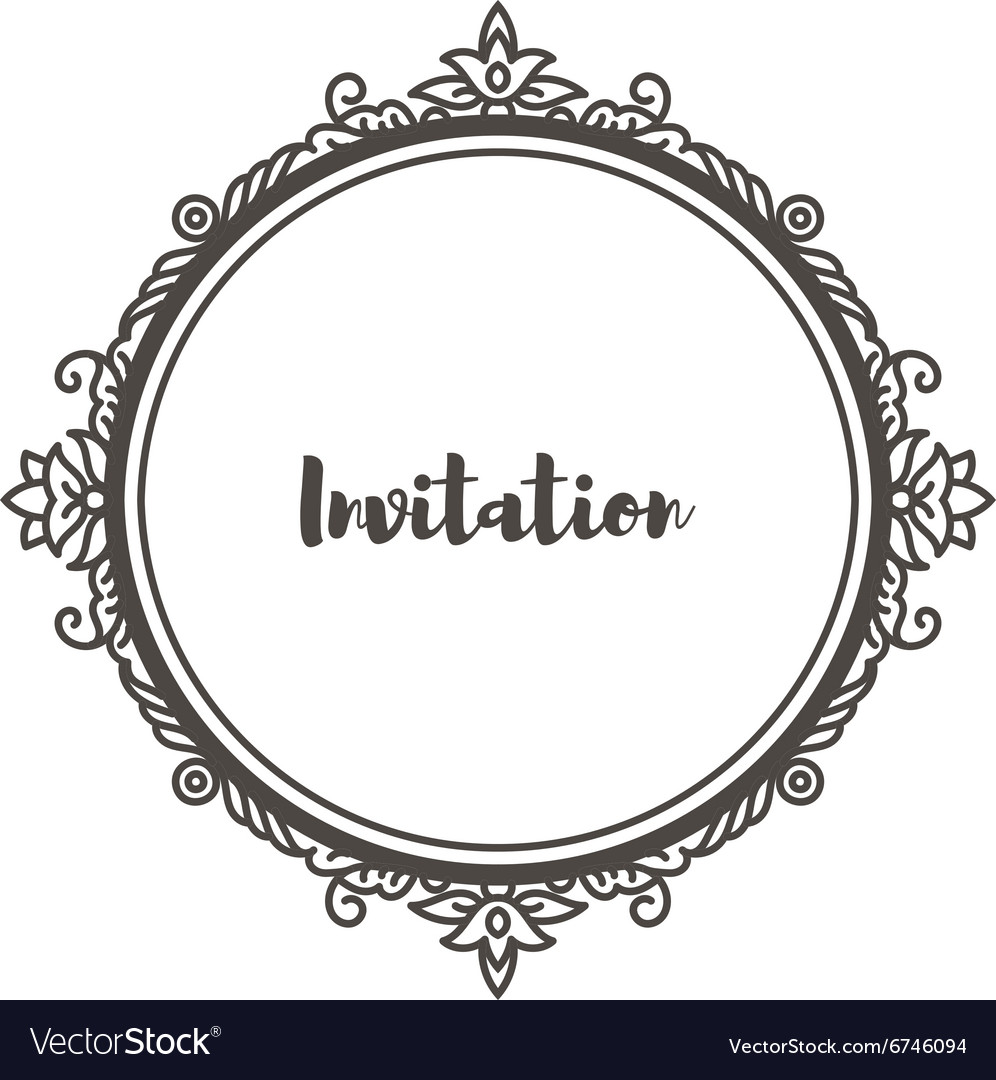 Frame design element and page decoration