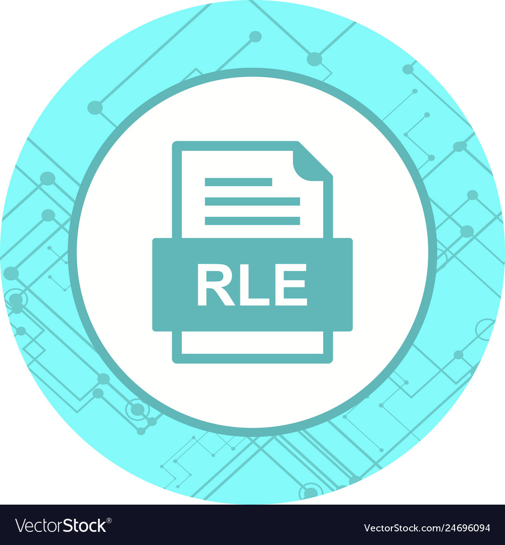 Rle file document icon