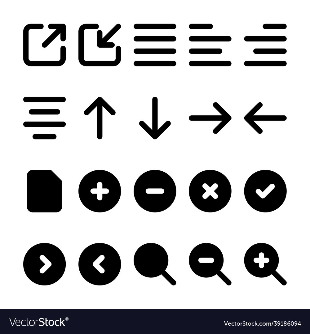 User interface Royalty Free Vector Image - VectorStock