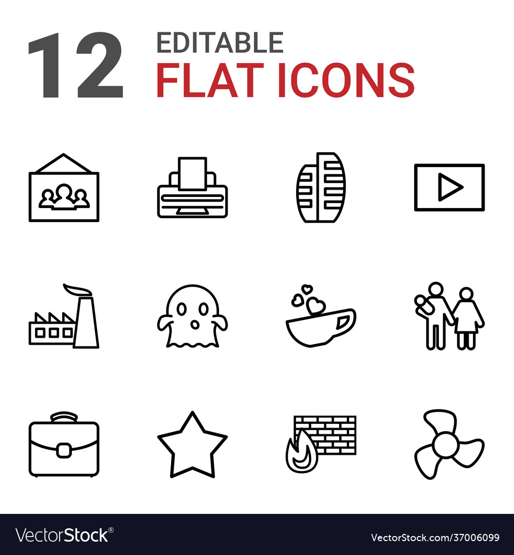 12 modern icons