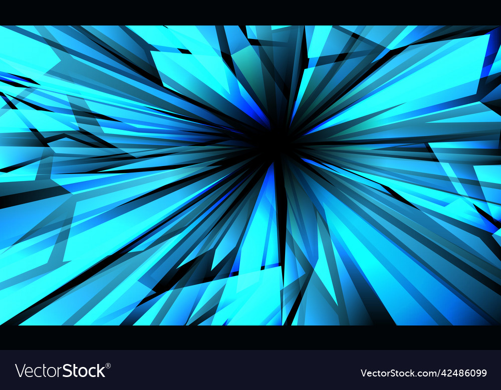 Abstract Speed Polygon Zoom